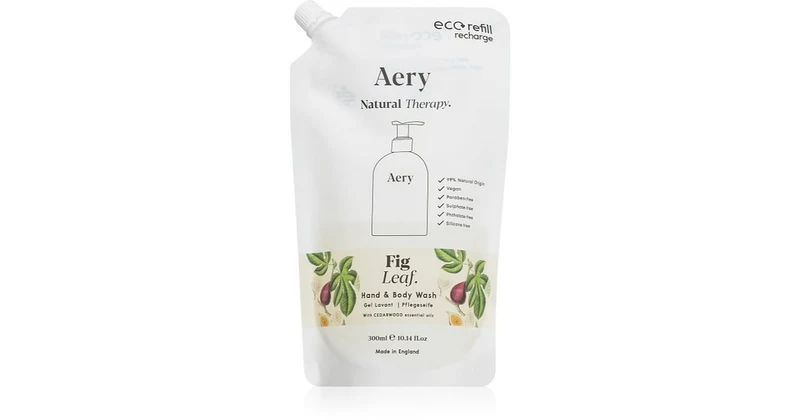 Aery Botanical Fig Leaf Sapone Liquido Per Mani E Corpo Ricarica 300 ml — Sapone