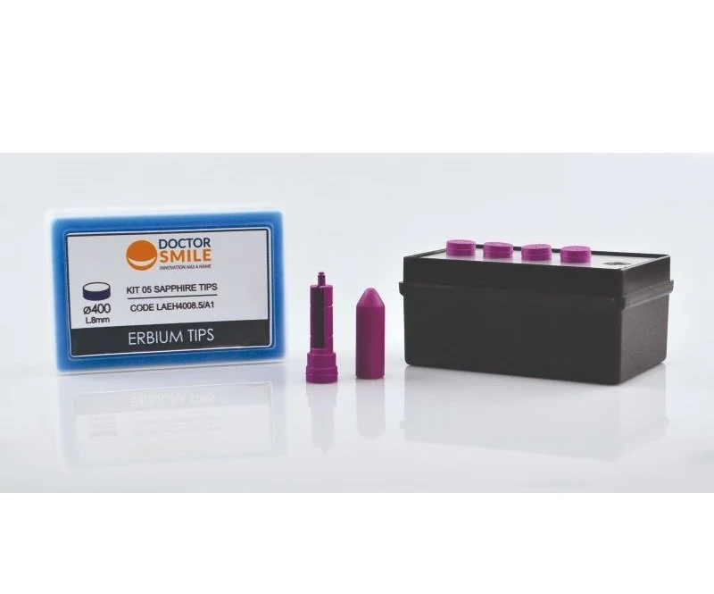 Tips per laser ad Erbio H4/8 ( ø 400μ - L 8mm) 5pz