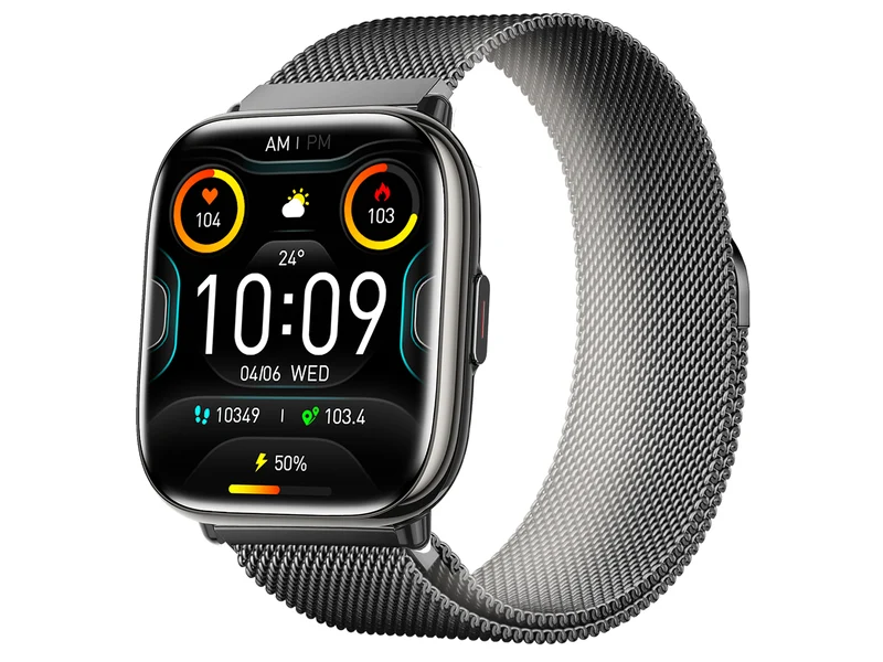 Smartwatch Trevi T-FIT 265 A Nero con Funzione di Chiamata Wireless e Display AMOLED 1.75"