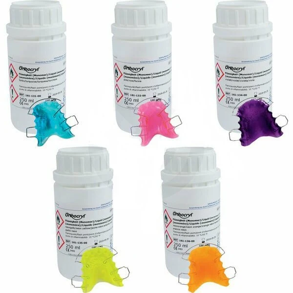 Orthocryl liquido colorante 250ml Dentaurum