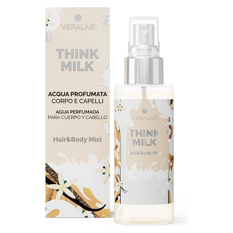 Veralab Think Milk Acqua Profumata Corpo e Capelli 100 ml — Eau de Toilette