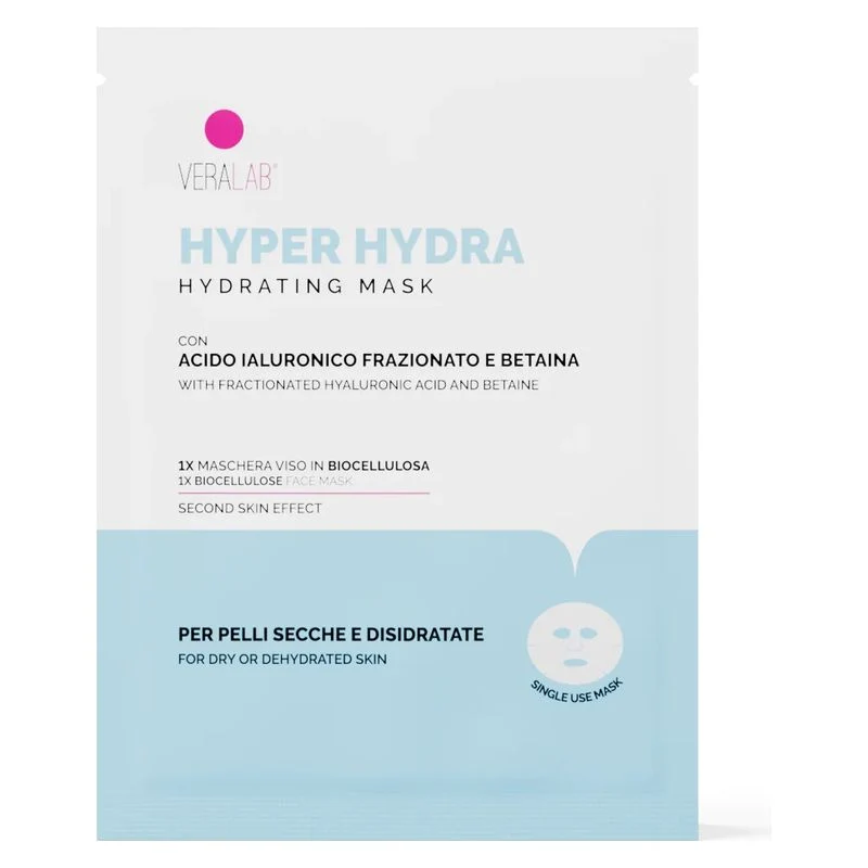 Veralab Hyper Hydra Mask Maschera Viso In Biocellulosa Idratante 15 ml — Maschera viso