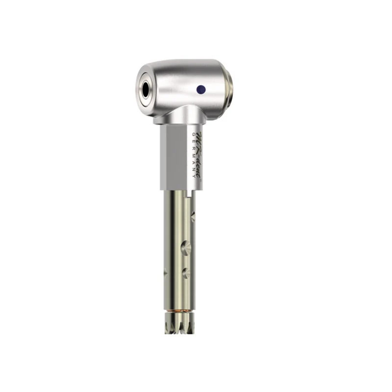 Testina 1:1 MK-Dent - Contrangolo Anello Blu Push Button 40.000 rpm