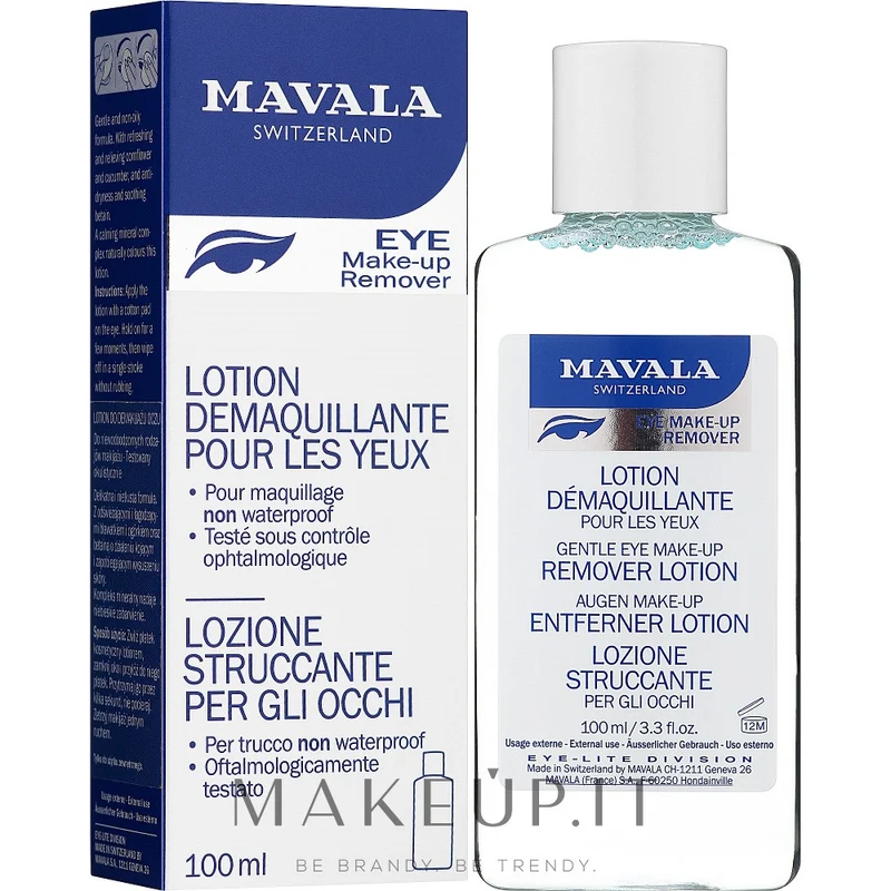 Mavala Lozione Struccante Per Occhi 100 ml — Lozione detergente
