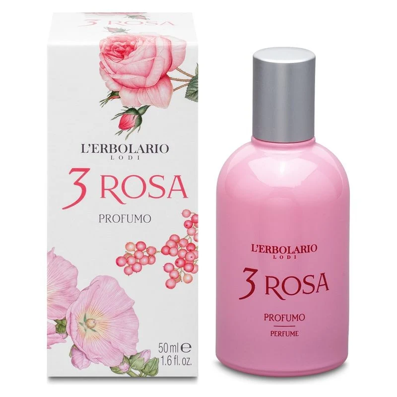 L'Erbolario 3 Rosa 50 ml — Eau de Parfum