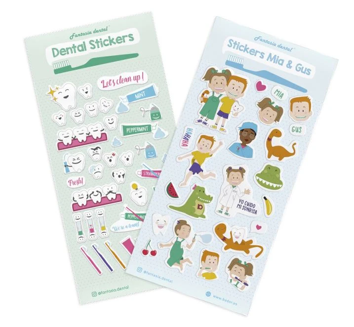 Stickers Mia & Gus 60pz Bader
