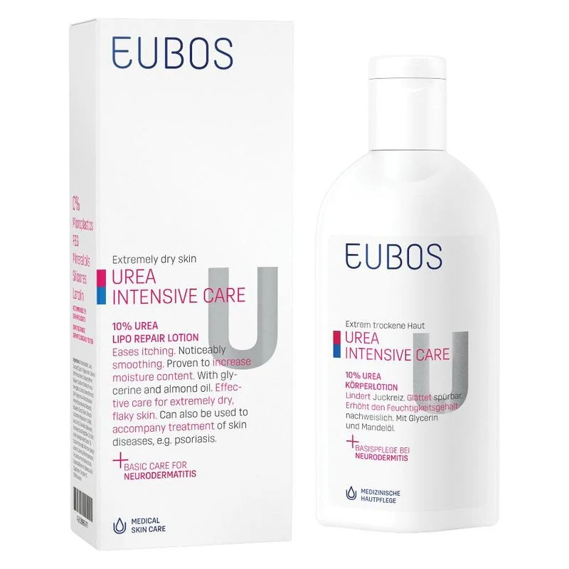 Eubos Urea Intensive Care 10% Urea Lipo Lozione Riparatrice 200 ml — Lozione Corpo