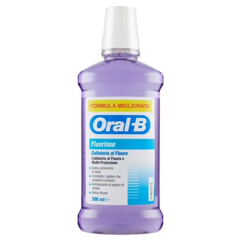 Oral-B Colluttorio Al Fluoro Fluorinse 500 ml — Collutorio