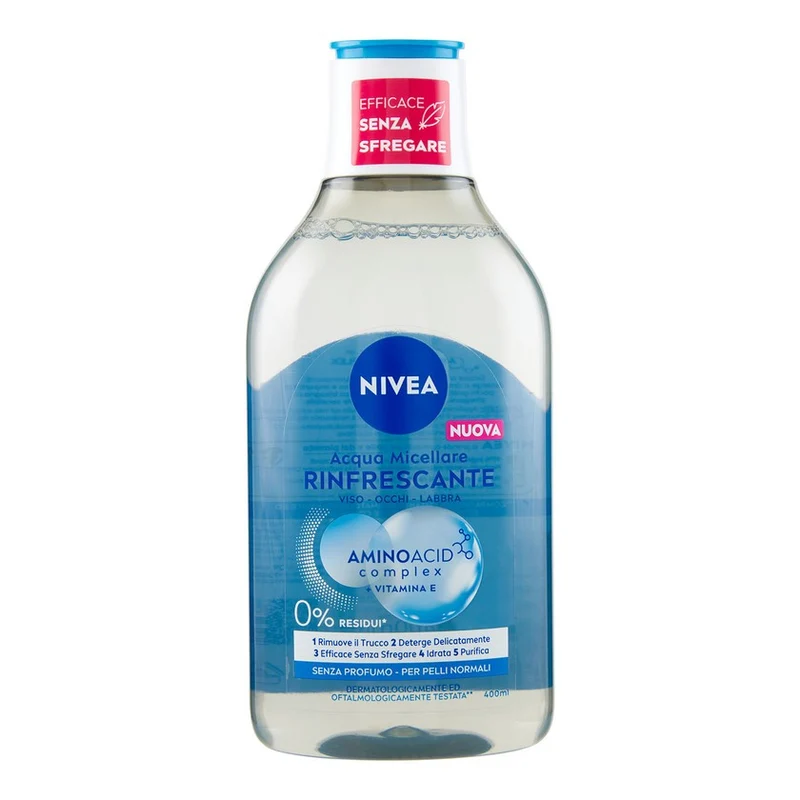 Nivea Acqua Micellare Idratante Pelli Normali 400 ml — Acqua micellare