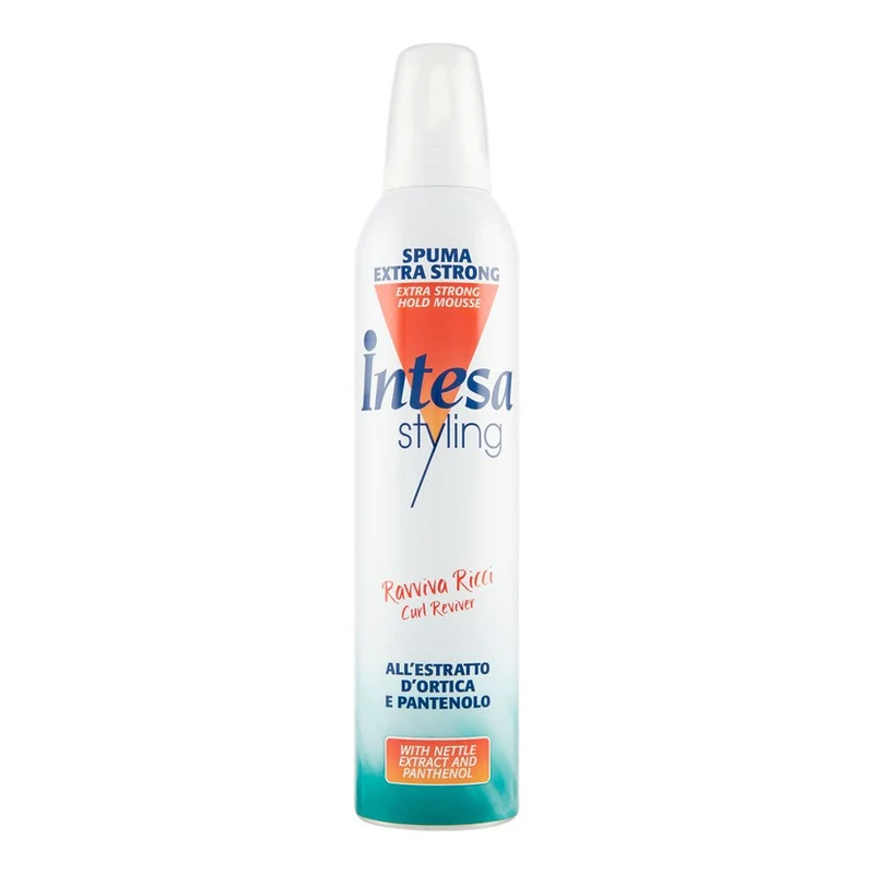 Intesa Spuma Styling Per Capelli Ricci All'estratto Di Ortica E Pantenolo 300 ml — Mousse Capelli