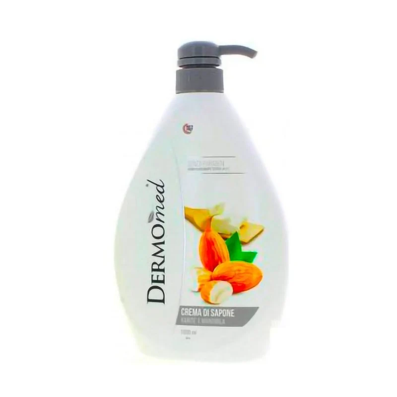 Dermomed Sapone Liquido Karité E Mandorla 1000 ml — Sapone Liquido