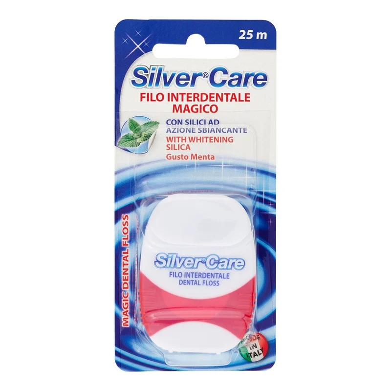 Silver Care Filo Interdentale 25 m Expanding — Filo interdentale