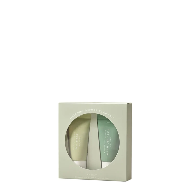 Axis y Set Duo Maschera Ora Illumina Più Tardi — Set Maschere