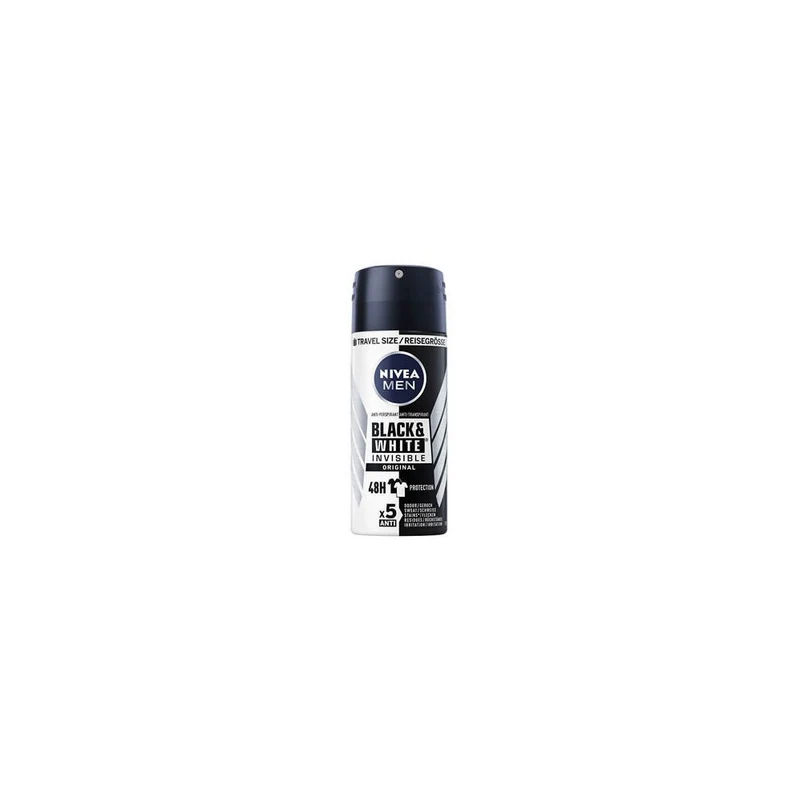 Nivea Invisible For Black & White Antitraspirante per uomo 100 ml — Antitraspirante