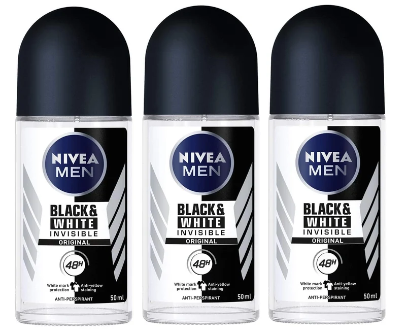 Nivea Invisible For Black & White 48h Antitraspirante 50ml — Antitraspirante sfera