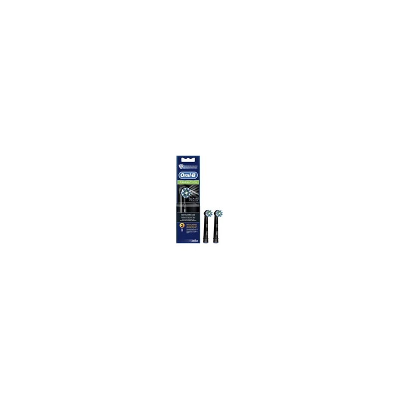 Oral B Cross Action EB50 Nero Testine di ricambio 4 pezzi — Testine di ricambio