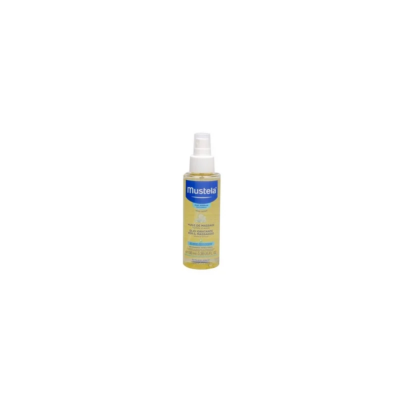 Mustela Bébé Baby Olio da massaggio idratante per neonati dalla nascita 100 ml — Olio da massaggio