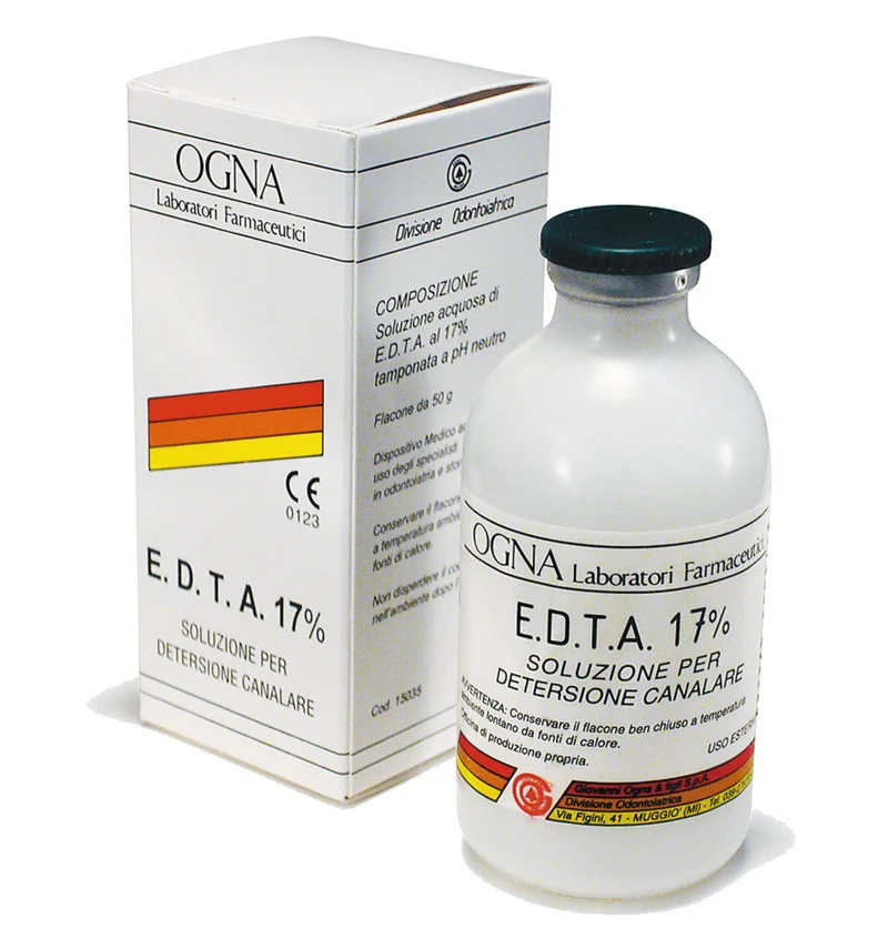 EDTA 17% 50 g – Soluzione Chelante per Irrigazione Canalare Ogna