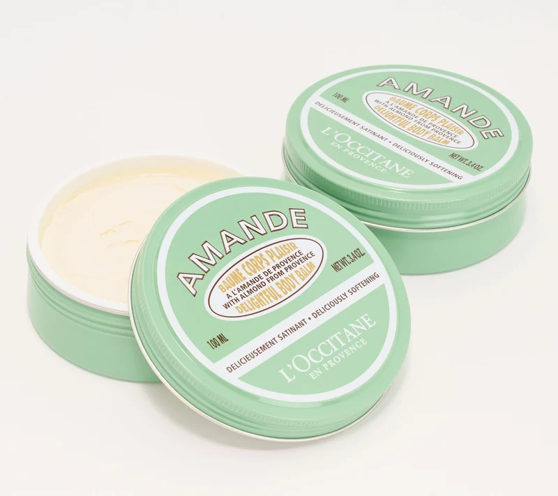 L'occitane en Provence Amande Delighful Body Balm 100 ml — Balsamo corpo