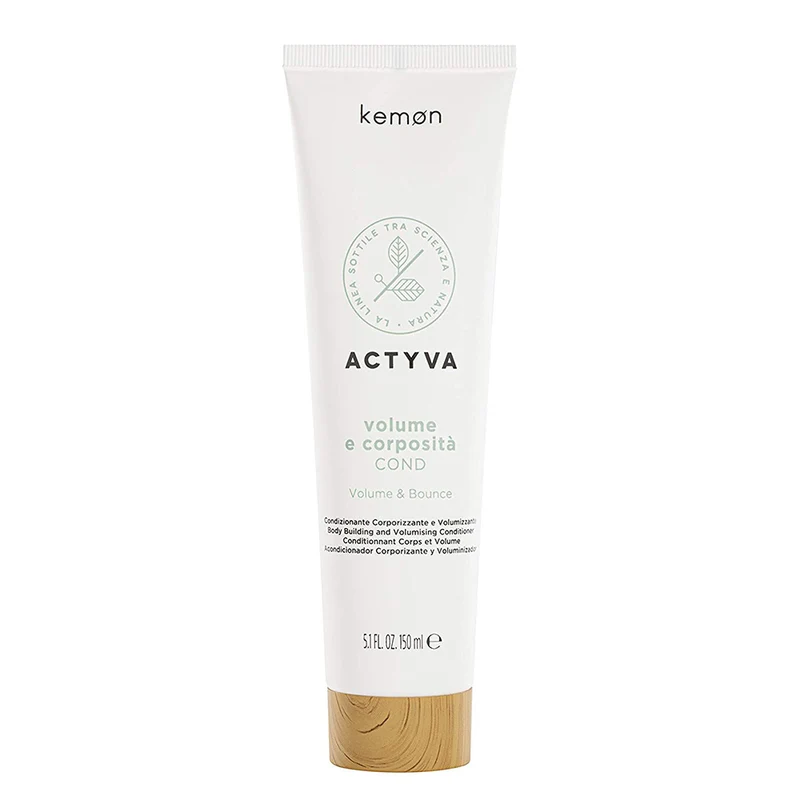 Kemon Actyva Volume & Bounce Balsamo 150 ml — Balsamo per capelli