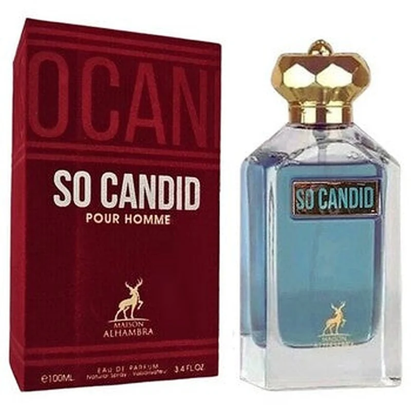 Alhambra So Candid Pour Homme Uomo 100 ml — Eau de Parfum