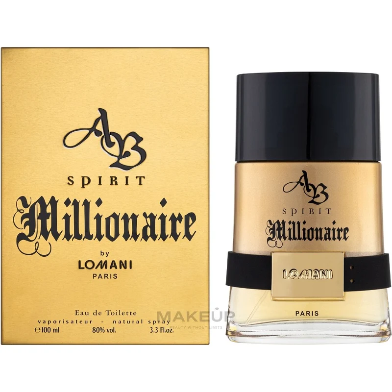 Lomani AB Spirit Millionaire Uomo 100 ml — Eau de Toilette