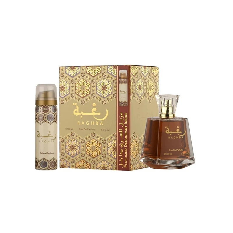 Lattafa Raghba Donna 100 ml + Deodorante 50 ml — Eau de Parfum