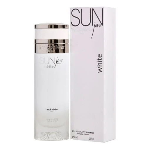 Franck olivier Sun Java White Eau de Toilette 75 ml Uomo — Eau de Toilette