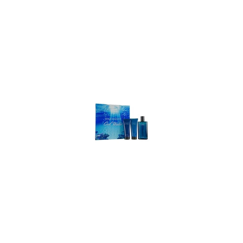 Davidoff Cool Water Man United Uomo Eau de Toilette 125 ml + Balsamo Dopobarba 75 ml — Cofanetto Profumo