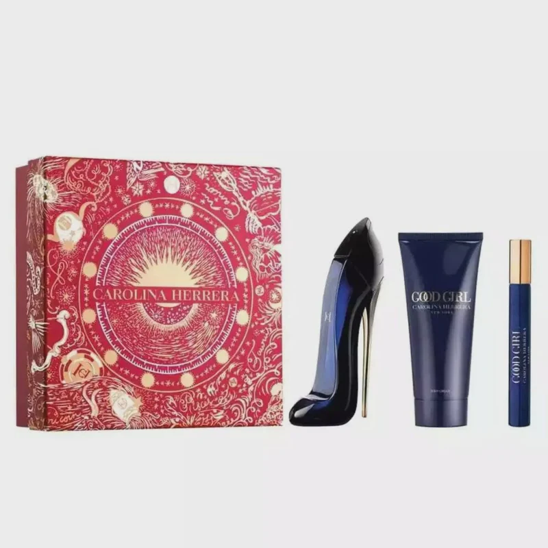 Carolina Herrera Good Girl Eau de Parfum 80 ml + Lozione corpo 100 ml + Miniatura 10 ml Donna — Eau de Parfum