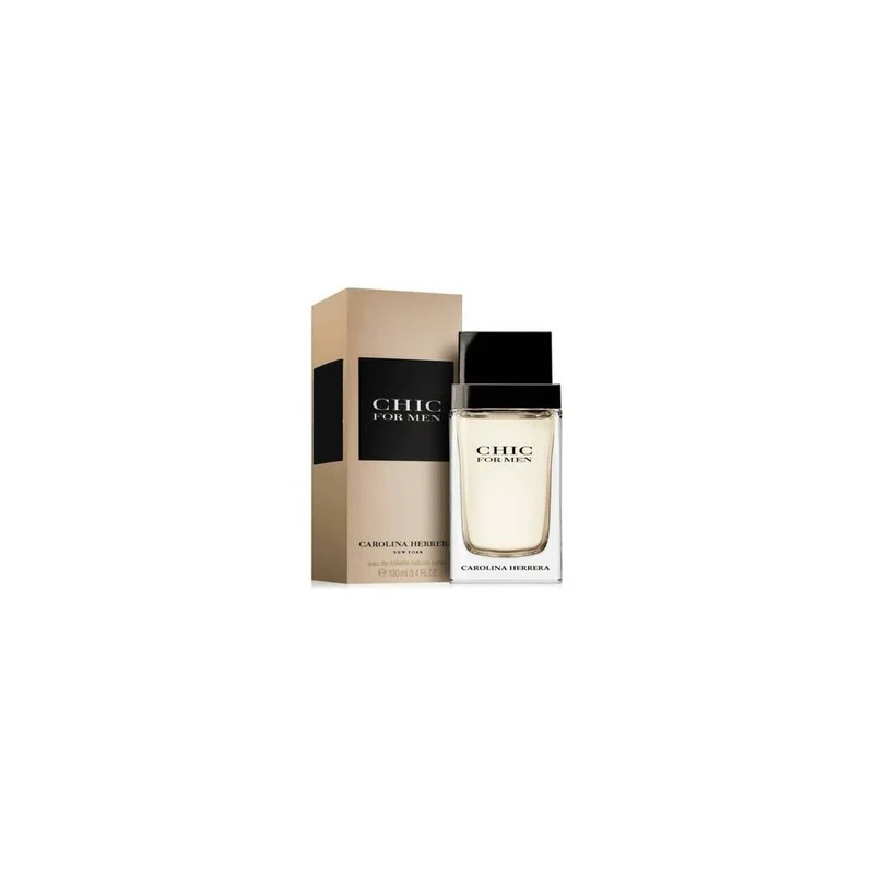 Carolina Herrera Chic For Men Eau di Toilette 100 ml Uomo — Eau di Toilette