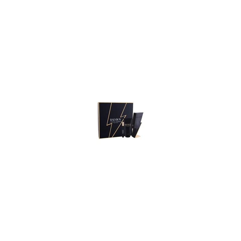 Carolina Herrera Bad Boy 100ml + Gel Doccia 100ml + Miniatura 10ml — Eau de Toilette