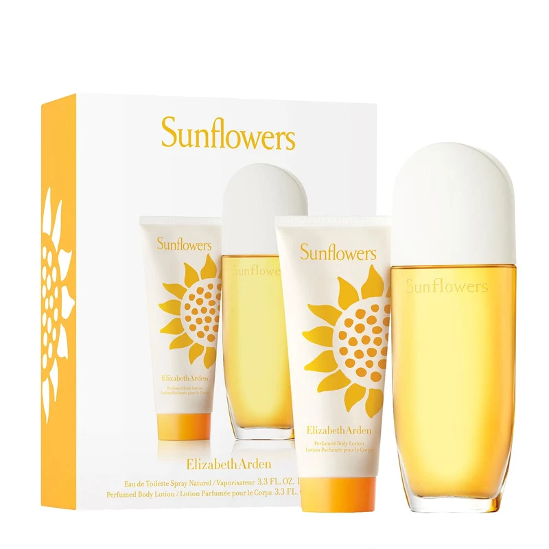 Elizabeth Arden Sunflowers 100ml + Lozione corpo — Set profumo