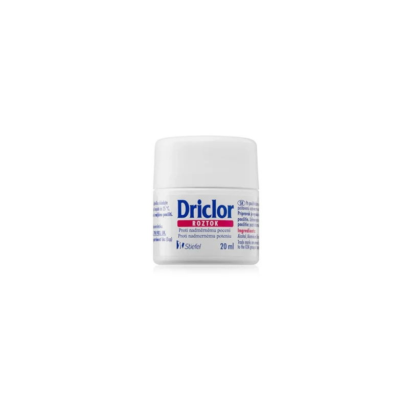 Driclor Antitraspirante roll-on 20 ml — Deodorante antitraspirante