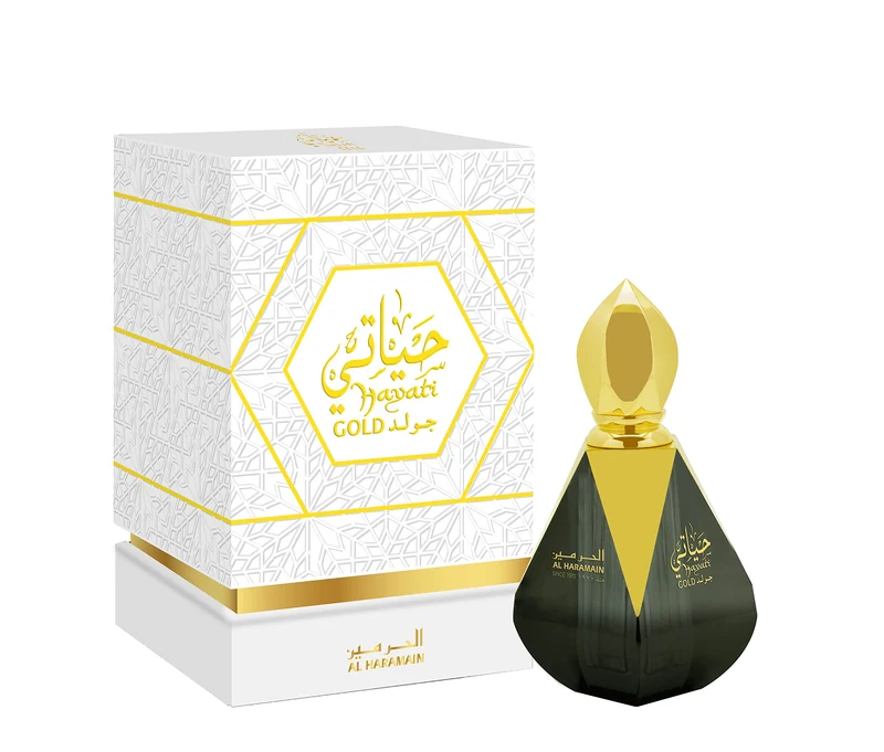 Al Haramain Hayati Gold Olio profumato 12 ml — Eau di Parfum
