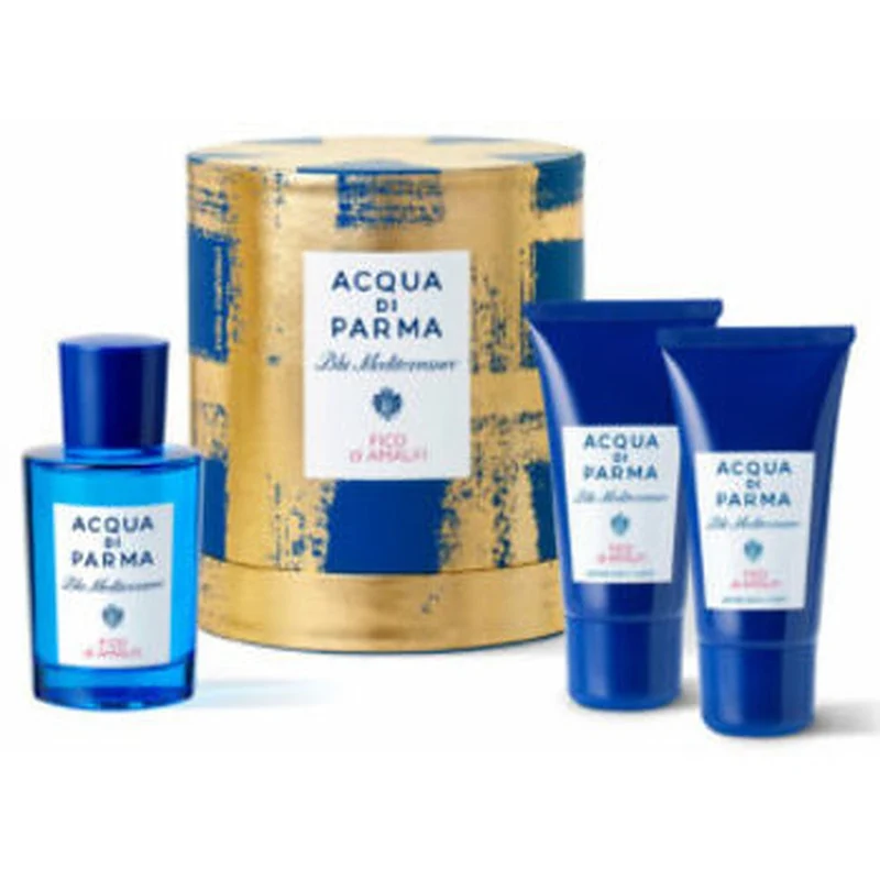 Acqua di Parma Blu Mediterraneo Fico di Amalfi EDT 100ml + crema corpo 75ml + sapone liquido 75ml — Eau de Parfum