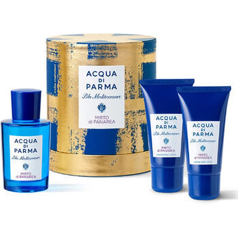Acqua di Parma Blu Mediterraneo Mirto di Panarea EDT 100ml + bagnoschiuma 75ml + crema corpo 75ml — Eau de Parfum