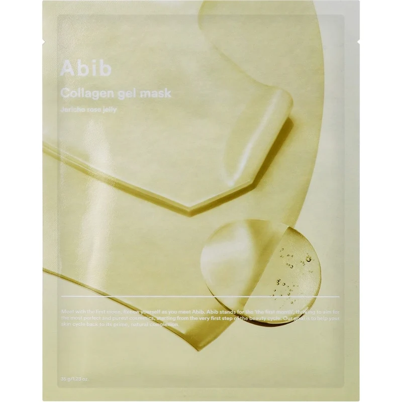 Abib Jericho Rose Jelly Collagen Gel Mask 35 g — Maschera in Tessuto