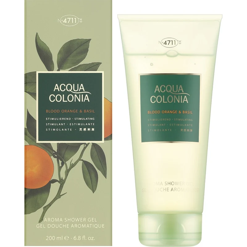 4711 Acqua Colonia Blood Orange & Basil 200 ml — Acqua di Colonia