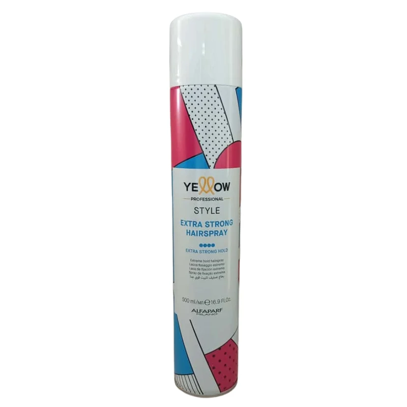 Alfaparf Yellow Lacca Per Capelli Extra Strong 500 ml — Lacca per capelli