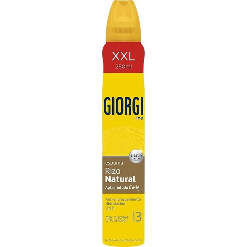 Giorgi line Natural Method N3 Schiuma Fissante per capelli ricci 250 ml — Gel capelli
