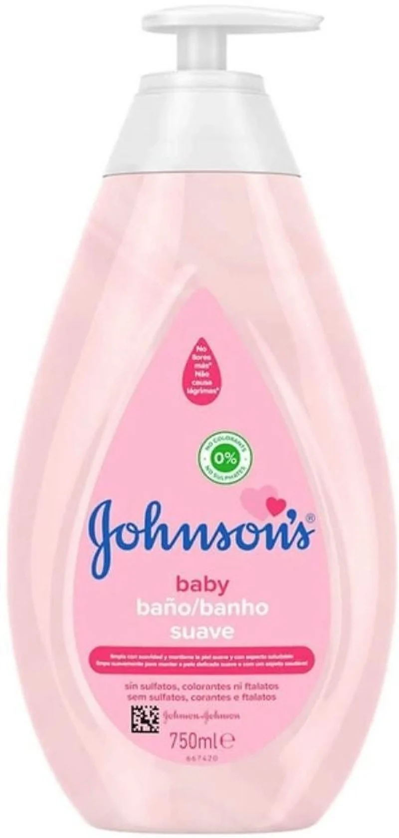 Johnson's Gel da bagno delicato Baby 750 ml — Gel doccia bambino