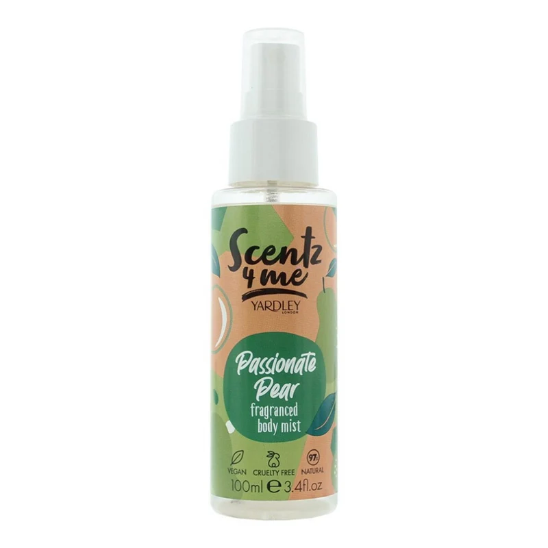 Yardley Scentz 4 Me Passionate Pear Donna 100 ml — Spray corpo