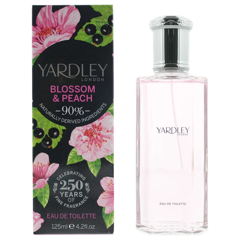 Yardley Blossom & Peach 125 ml Donna — Eau de Toilette