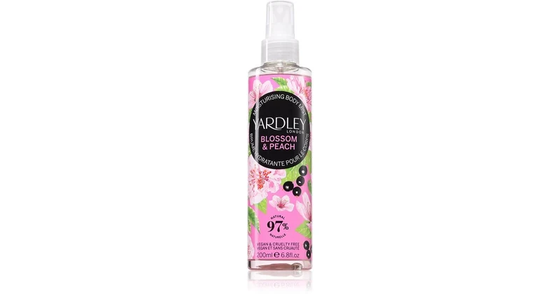 Yardley Blossom & Peach 200 ml Donna — Lozione corpo