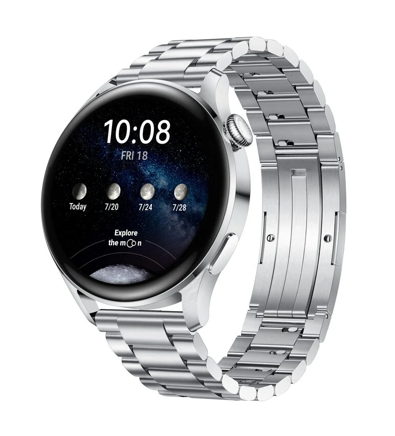 Huawei WATCH 3 Elite 3,63 cm (1.43") 48 mm AMOLED 4G Acciaio inossidabile GPS (satellitare)