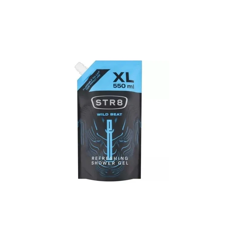 STR8 Wild Beat gel doccia ricarica 550ml — Gel doccia