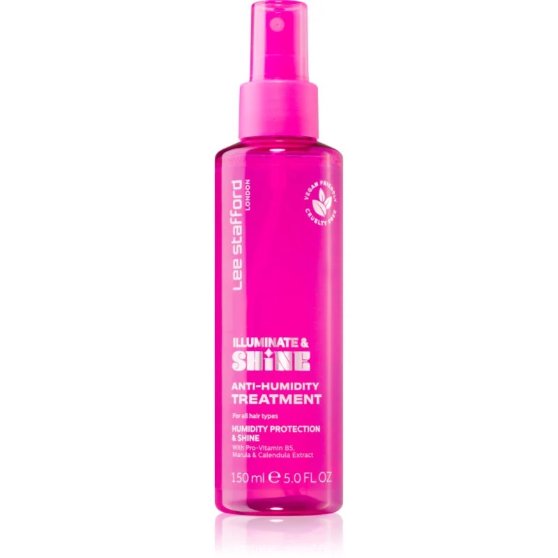Lee Stafford Illuminate & Shine trattamento anti umidità anticrespo 150 ml — Spray capelli