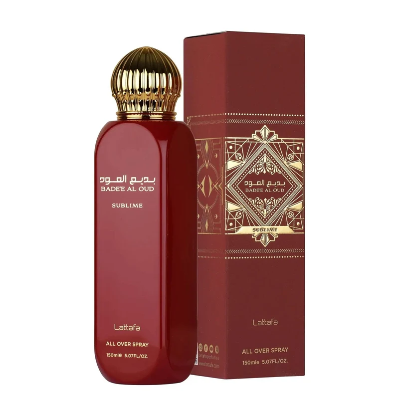 Lattafa Badee Al Oud Sublime Unisex Spray corpo 150 ml — Spray corpo