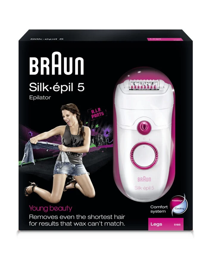 Braun Silk-epil 5 5185 40 pinzette Rosa